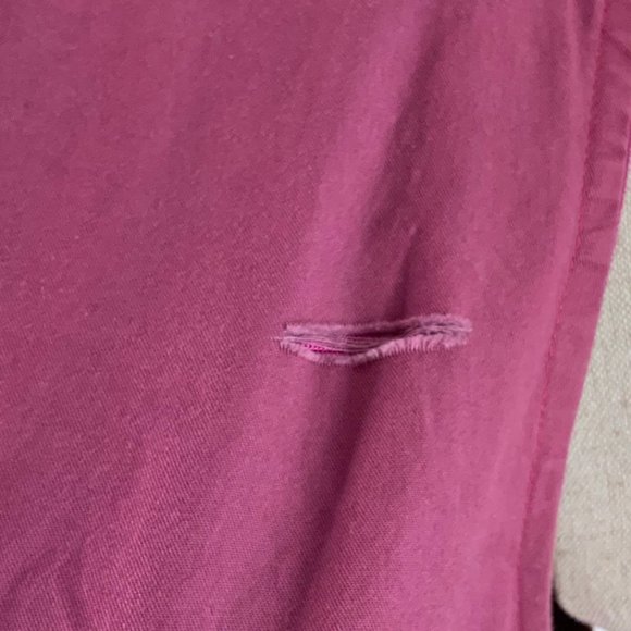 AS IS Retro Dress DIY Dyed Purple Upcycle Repair Repurpose Rockabilly L or M - Picture 10 of 11